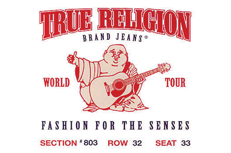 True Religion Fashion Senses Logo T Shirt in Black for Men | Lyst